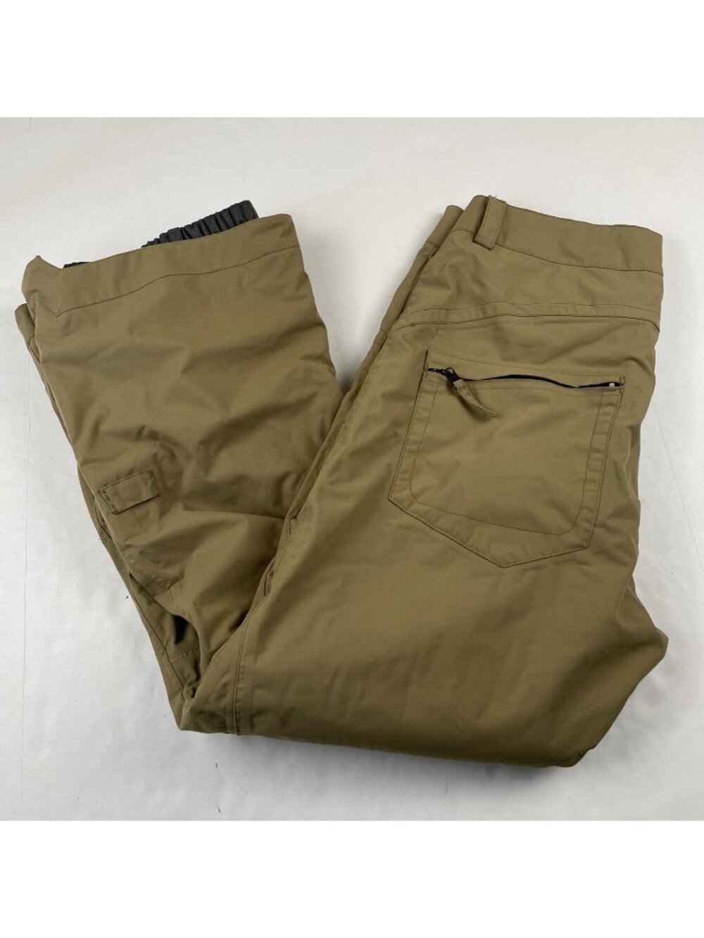 CAPP3L Ride Snowboards O4M Trail Cargo Snow Pants Men’s L Tan Waterproof Ski
